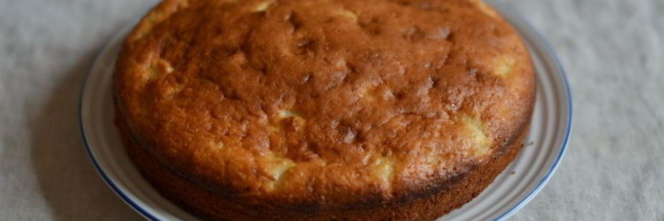 Творожная шарлотка