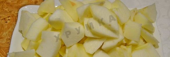 яблочная шарлотка классика