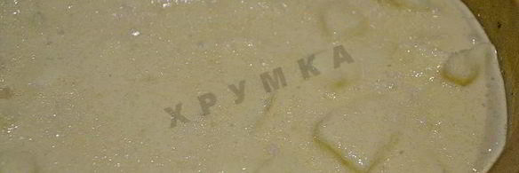 яблочная шарлотка классика