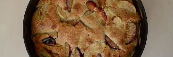 яблочно-сливовая нешарлотка