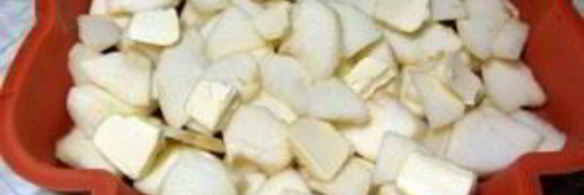 заливная шарлотка с яблоками