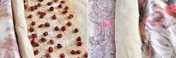 штрудель с вишней