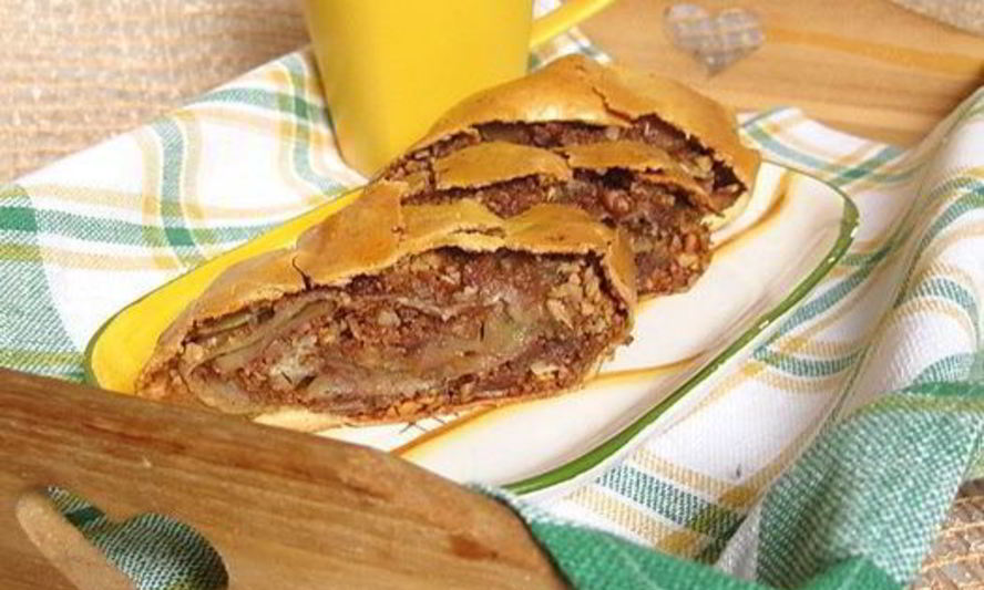 Рецепт штруделя с яблоками