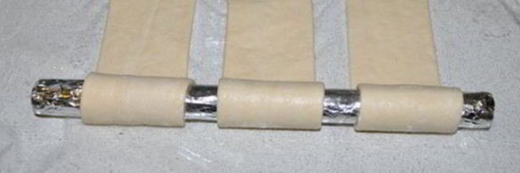 слоеные трубочки с вареной сгущенкой