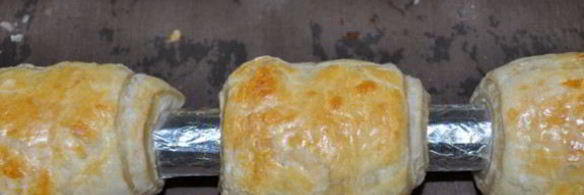 слоеные трубочки с вареной сгущенкой