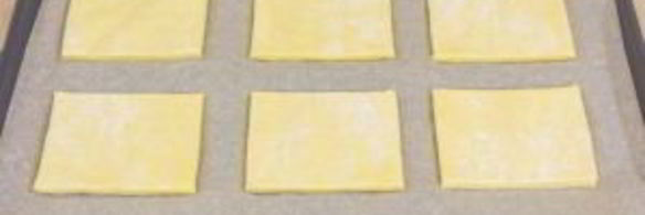 слойки с ананасами