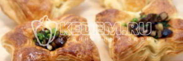 слойки с баклажанами и сыром