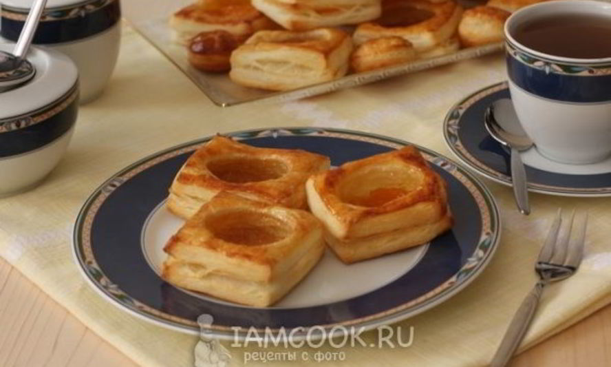 Рецепт слоек с джемом