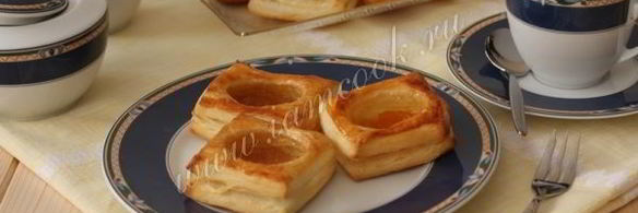 слойки с джемом