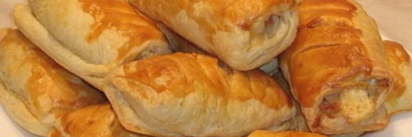 Слойки с курицей