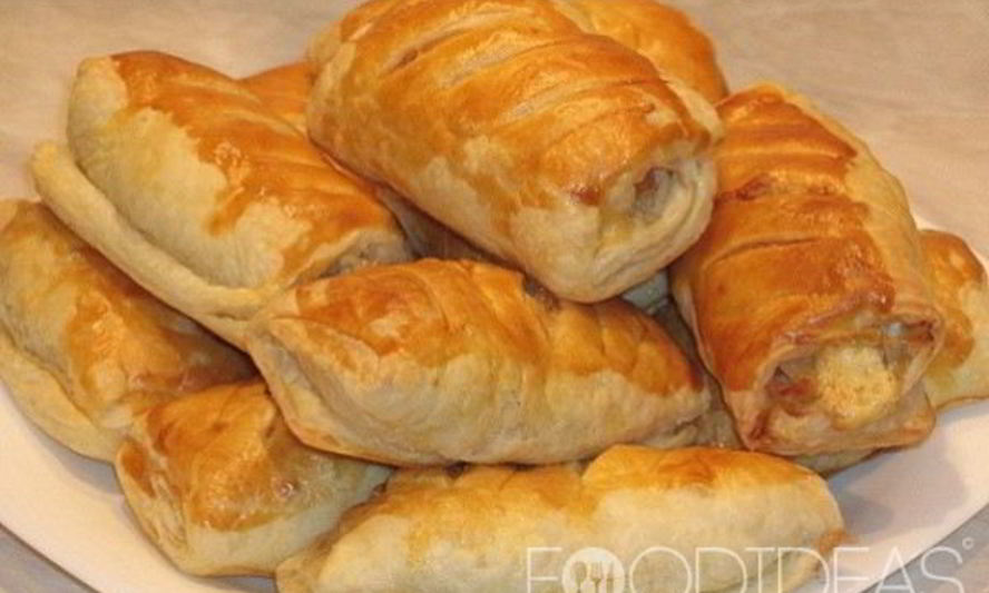 Рецепт слоек с курицей