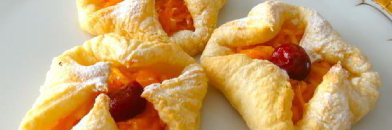 Слойки с тыквой