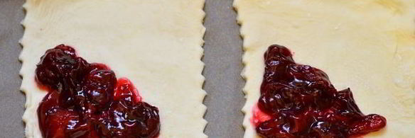 слойки с вишней