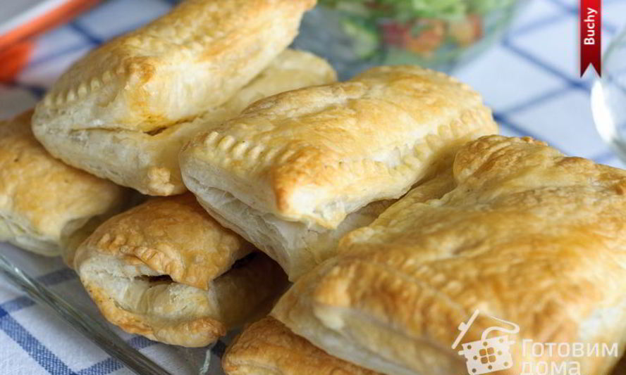 Рецепт слоек со шпротами