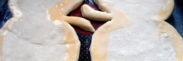 слойки яблочко