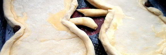 слойки яблочко