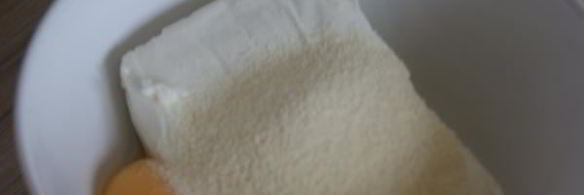 большой сырник с яблоками