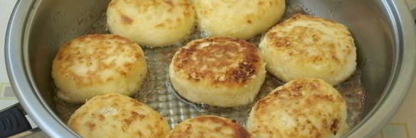 кокосовые сырники с бананом