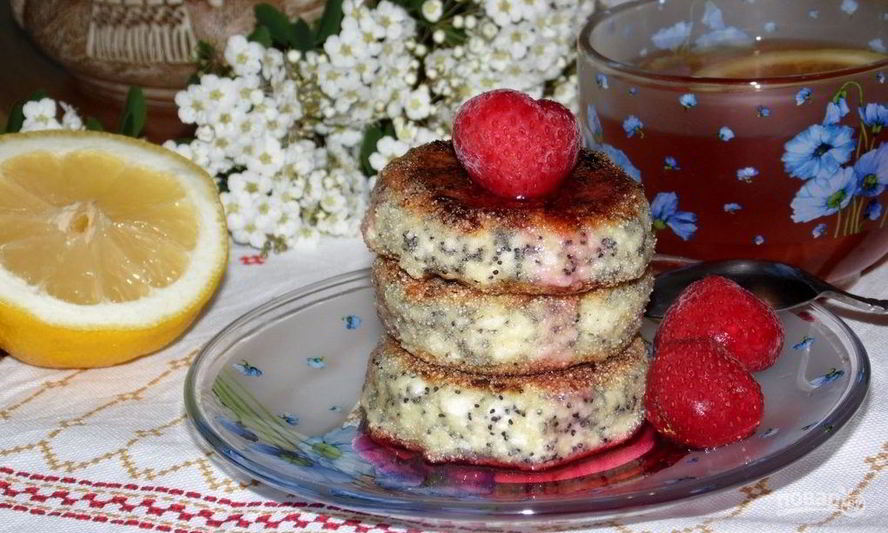 Рецепт маковых сырников