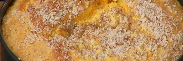 морковно-миндальный творожник