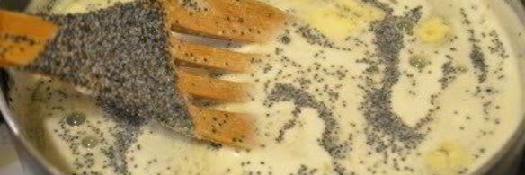 немецкий маковый творожник