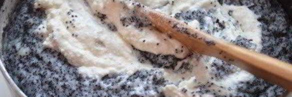 немецкий маковый творожник