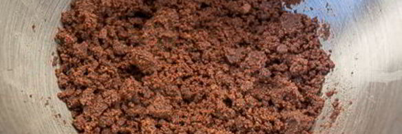 шоколадный творожник с малиной