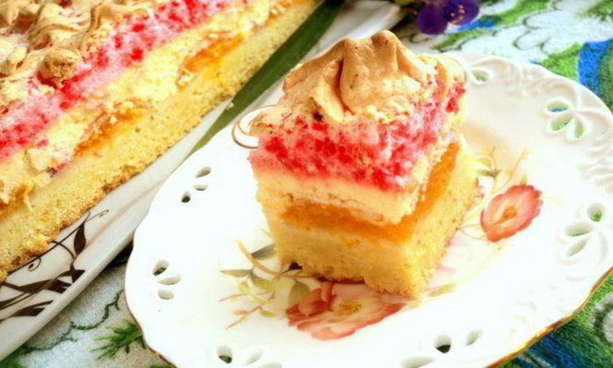 Рецепт сырника с фруктами