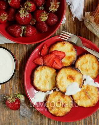 Сырники без муки в духовке