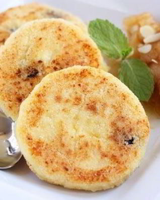 Сырники из творога с манкой