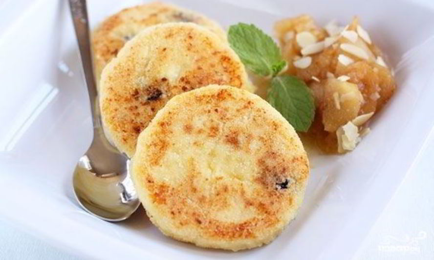 Рецепт сырников из творога с манкой