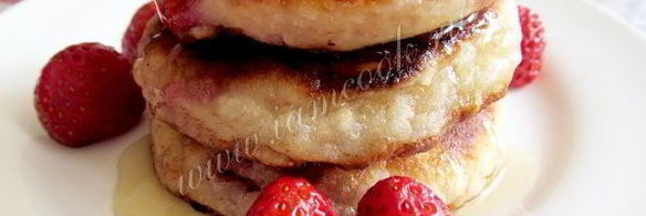 сырники клубничные