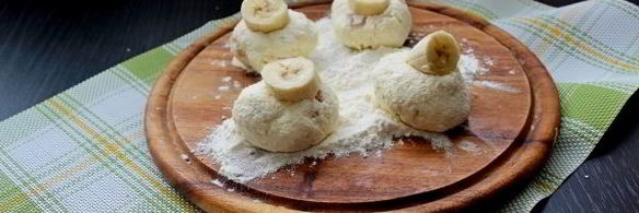 сырники с бананом и имбирем