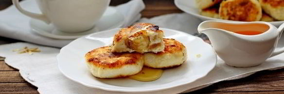 сырники с бананом и имбирем