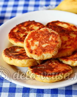 Сырники с бананом