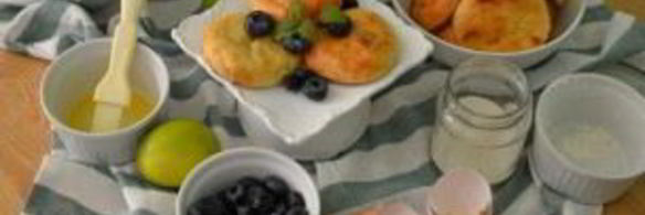 сырники с изюмом и лимоном