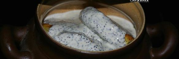 сырники с изюмом и маковым соусом по-белорусски