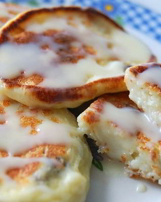 Сырники с изюмом