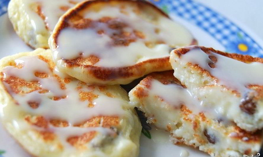 Рецепт сырников с изюмом