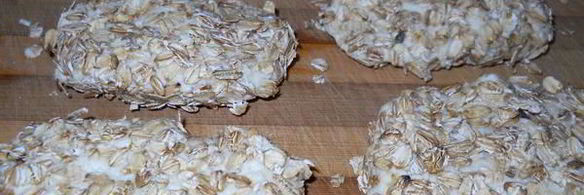 сырники с шоколадом в овсяных хлопьях