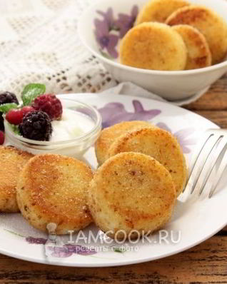 Сырники в сухарях