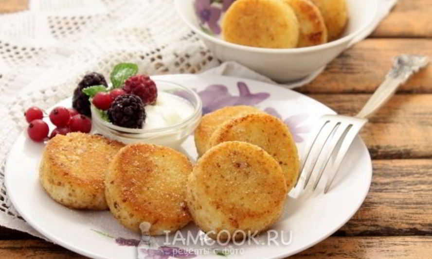 Рецепт сырников в сухарях