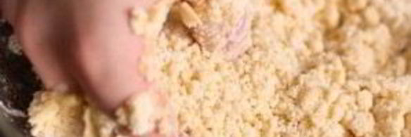 творожник со взбитыми сливками и ванилью