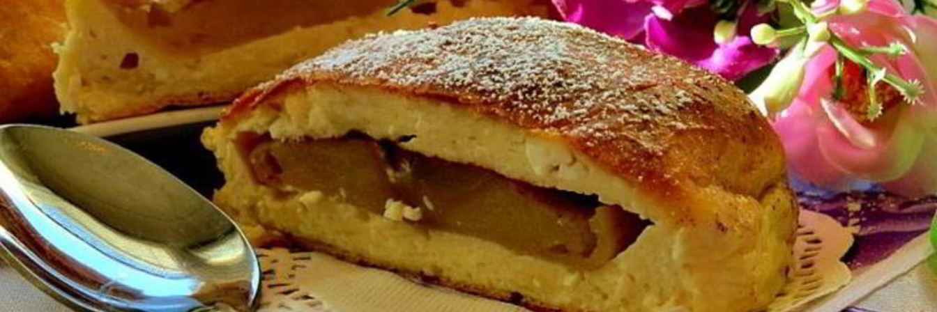 Творожники с яблоками