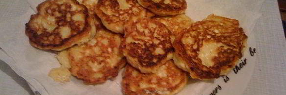 ванильно-апельсиновые сырники с апельсиновым кердом