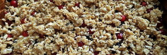 ягодный творожник без муки