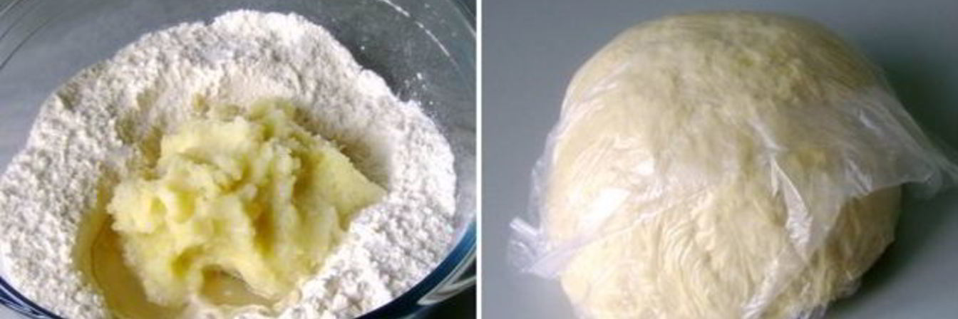 Картофельное тесто для пирожков
