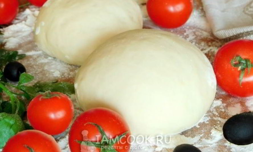 Рецепт постного дрожжевого теста для пиццы