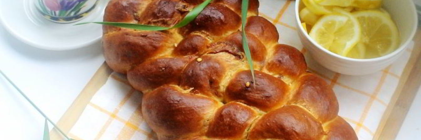 Сырная косичка из дрожжевого теста