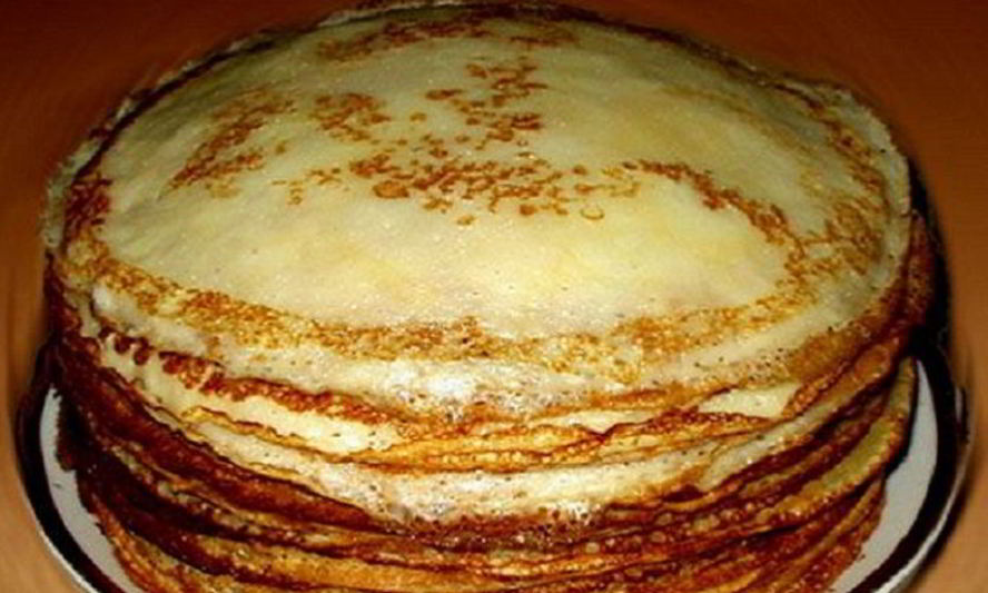 Рецепт теста для блинчиков